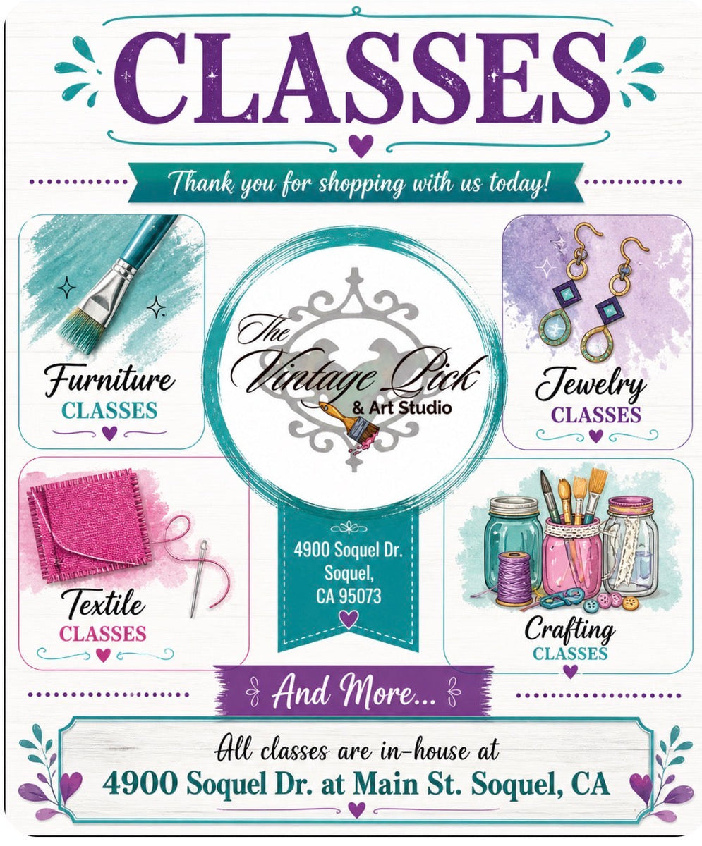 In-House Classes – The Vintage Pick