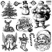 Load image into Gallery viewer, Iron Orchid Designs Stamp Christmas Wishes
