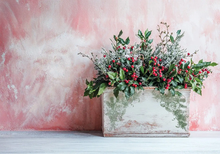 Load image into Gallery viewer, Iron Orchid Designs  Decor Stamp Holly & Pine