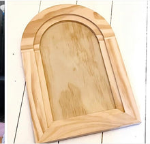 Load image into Gallery viewer, Pre-order-Arched Wood gallery Wood Plaque 11x16