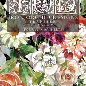 Elysium Iron Orchid Designs IOD Transfer