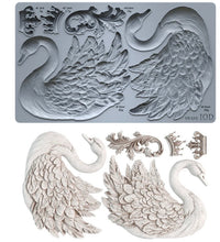 Load image into Gallery viewer, Swans IOD Mould | 6” x 10”