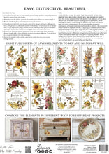 Load image into Gallery viewer, Flowers by the Poets IOD Transfer | 8 Pages | 12” x 16” | Full Color