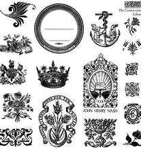 Load image into Gallery viewer, Nature’s Etchings IOD Stamp | 12” x 12” | Double Sheet with Masks