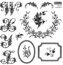 Load image into Gallery viewer, Dessins de Broderie IOD Stamp | 6” x 6” | Four Sheet Boxed Set