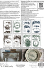 Load image into Gallery viewer, Little Lark IOD Paint Inlay | 8 Pages | 8” x 12” | 3 Color