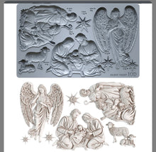 Load image into Gallery viewer, Silent Night Mould 6" X 10"