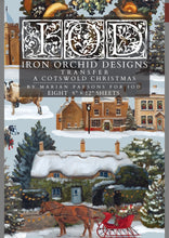 Load image into Gallery viewer, A Cotswold Christmas Transfer 8 Pages 8" X 11"