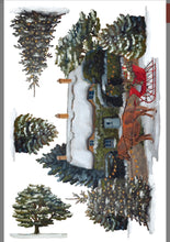 Load image into Gallery viewer, A Cotswold Christmas Transfer 8 Pages 8" X 11"