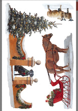 Load image into Gallery viewer, A Cotswold Christmas Transfer 8 Pages 8" X 11"