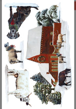 Load image into Gallery viewer, A Cotswold Christmas Transfer 8 Pages 8" X 11"