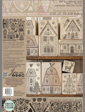 Load image into Gallery viewer, Gingerbread Lane Stamp | 12” x 12” | Single Sheet with Masks