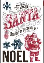 Load image into Gallery viewer, The North Pole Co Paint Inlay | 8 Pages | 8” x 12”