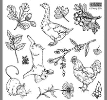Load image into Gallery viewer, A Timely Tale Stamp 6" X 6" Four sheet boxed set
