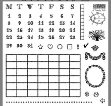 Load image into Gallery viewer, A Timely Tale Stamp 6" X 6" Four sheet boxed set