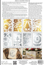 Load image into Gallery viewer, Angels Sing Foil Transfer | 8 Pages | 8” x 12” | Gold &amp; Silver Foil