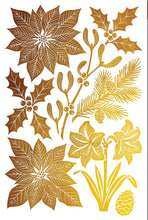 Load image into Gallery viewer, Angels Sing Foil Transfer | 8 Pages | 8” x 12” | Gold &amp; Silver Foil