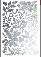 Load image into Gallery viewer, Angels Sing Foil Transfer | 8 Pages | 8” x 12” | Gold &amp; Silver Foil