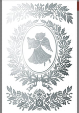 Load image into Gallery viewer, Angels Sing Foil Transfer | 8 Pages | 8” x 12” | Gold &amp; Silver Foil