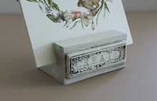 Load image into Gallery viewer, Wood Block Stands Pack of 2 | 2" H × 4" W × 3" D