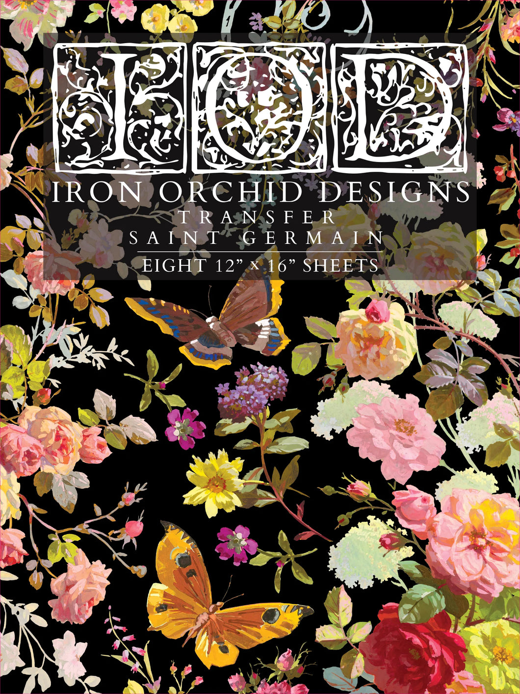 Iron Orchid Design SAINT GERMAIN IOD TRANSFER 12X16 PAD™