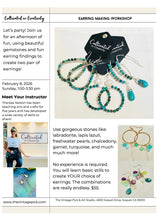 Load image into Gallery viewer, Earring Making Workshop with Theresa February 8, 2026