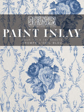 Load image into Gallery viewer, Trompe L&#39;oeil Bleu IOD Paint Inlay
