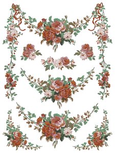 IOD Paint Inlay LA FOLIE Eight 12" X 16" Sheets