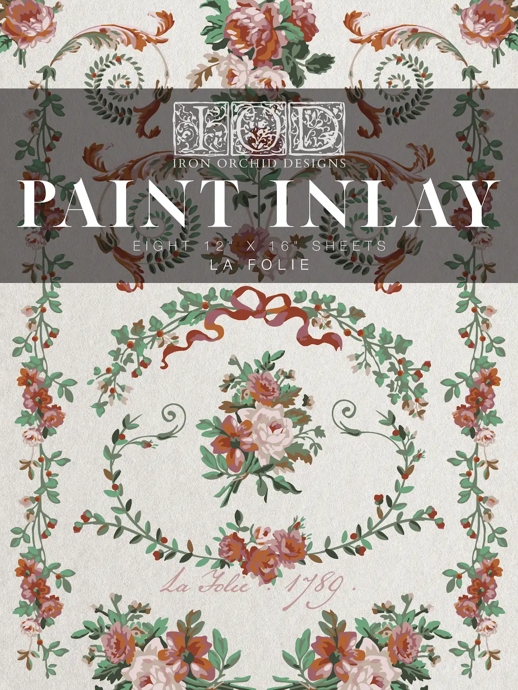 IOD Paint Inlay LA FOLIE Eight 12