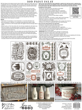 Load image into Gallery viewer, IOD Paint Inlay Twelfth Night Eight 12X16 Sheets