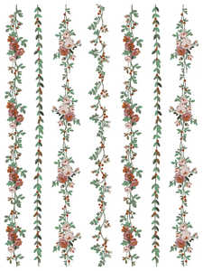 IOD Paint Inlay LA FOLIE Eight 12" X 16" Sheets