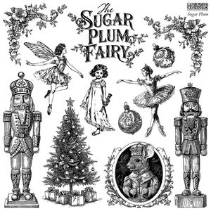 Iron Orchid Designs Stamp Sugar Plum Fairy