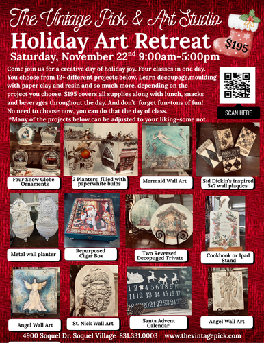 Holiday Art Retreat 2025
