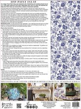 Load image into Gallery viewer, IOD PAINT INLAYS-Indigo Floral