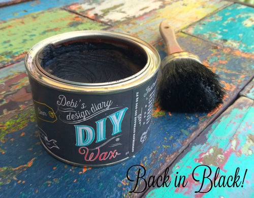 Black DIY Wax Finish Treatment