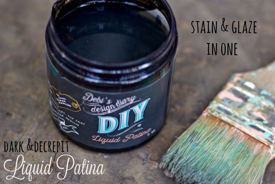 Dark & Decrepit DIY Liquid Patina