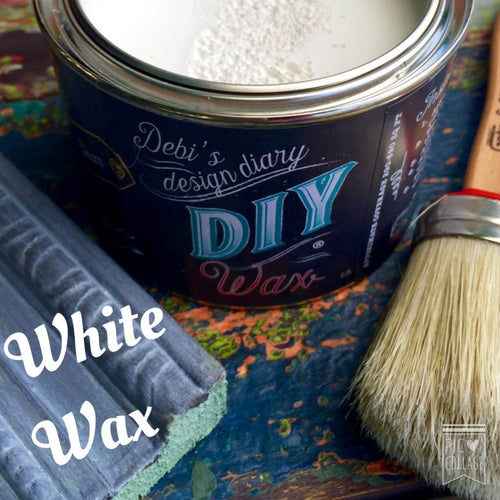 White DIY Wax Finish Treatment