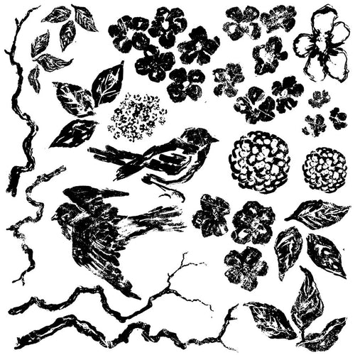 Birds, Branches, Blossoms Décor Stamp