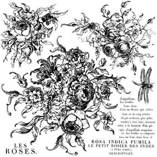 Rose Toile Décor Stamp