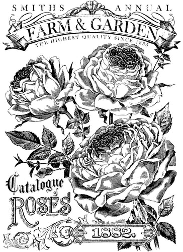 Catalogue of Roses Décor Transfer 24x33