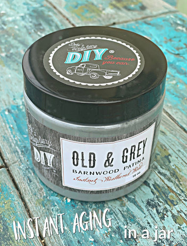 Old & Grey Barnwood DIY Liquid Patina